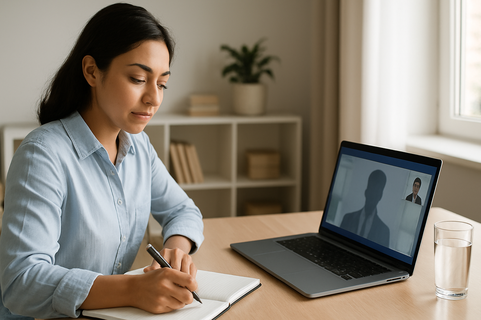 Candidate preparing flexible stories for behavioral interview questions